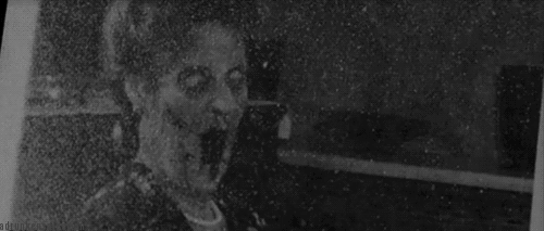 scary gif photography gifs Black and White creep creepy horror b&w ...