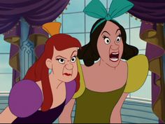 Image result for wicked step sisters names cinderella
