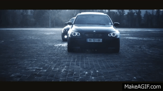 BMW M5 E60 on Vossen CV3-R on Make a GIF