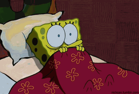 Spongebob-Is-Terrified-Under-His-Bed-Covers.gif