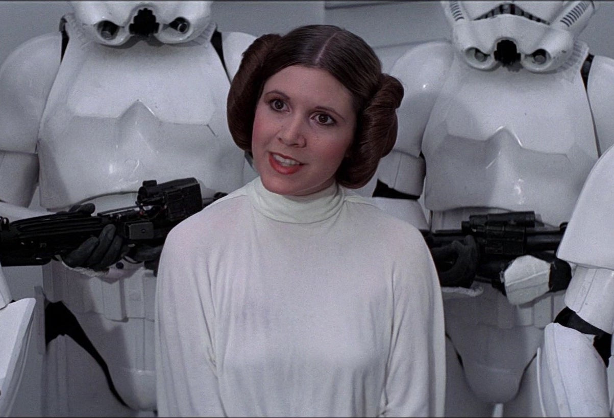 Image result for carrie fisher audition for star wars