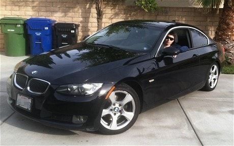 Elliot Roger in his BMW