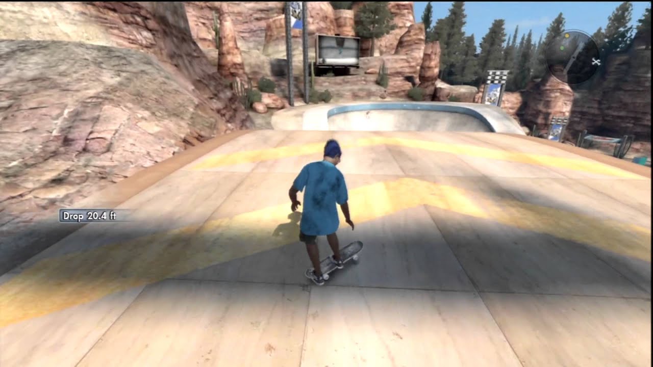 Skate 3 Mega Ramp - YouTube