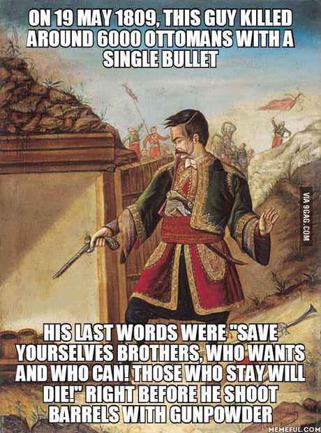Speaking of badasses, I present you Stevan Sindjelic. - 9GAG