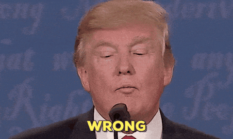 Trump WRONG - GIF - Imgur