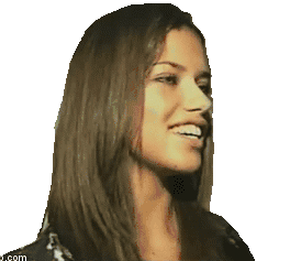 a close up of a woman 's face with a white background and the website .com in the corner