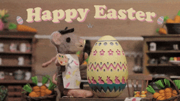 Stop Motion Easter GIF by Mouse