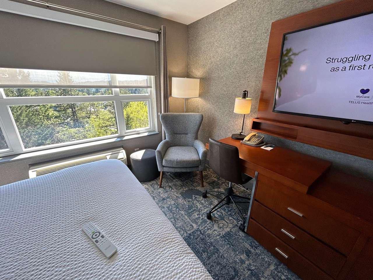 why do like all hotel rooms have a cuck chair : r/pics