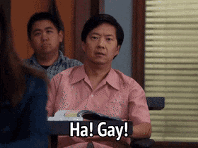 Ha Gay GIF - Ha Gay Kenjeong - Discover & Share GIFs