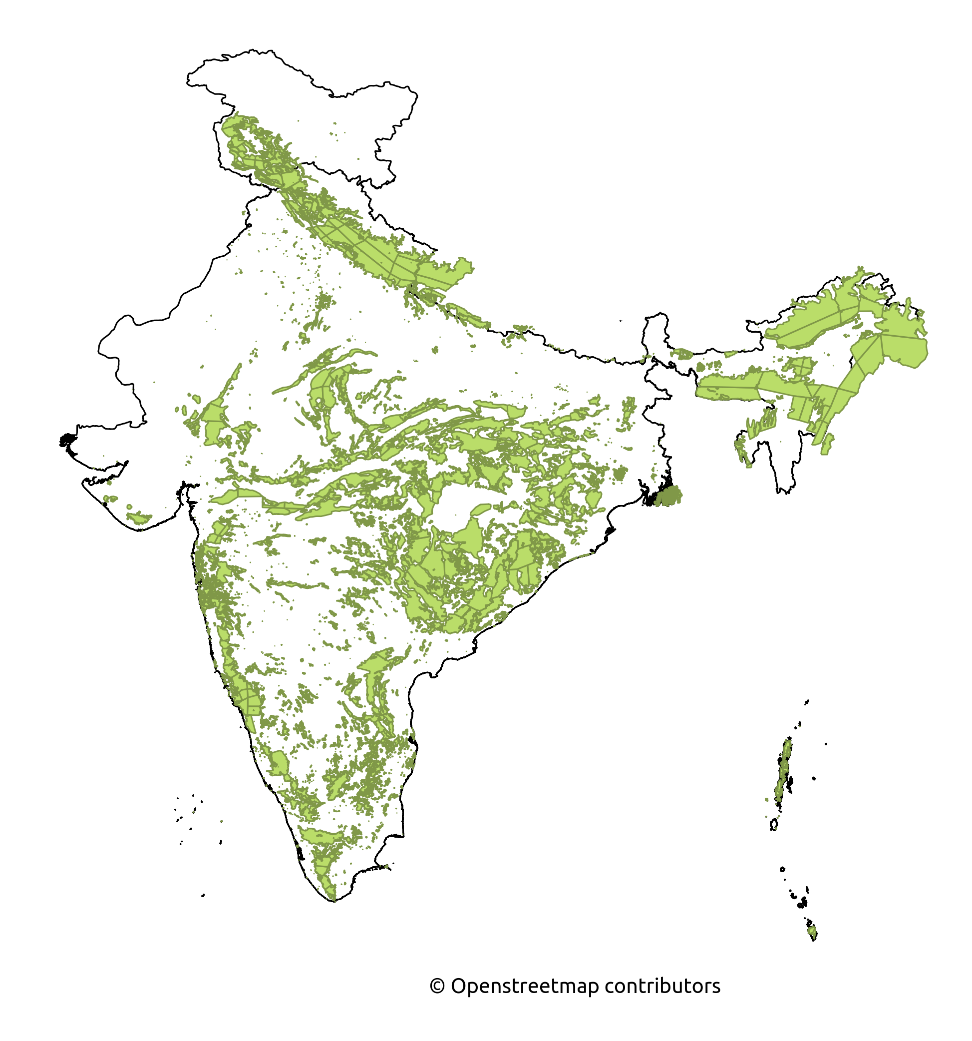Tropical evergreen forests of India - Wikipedia