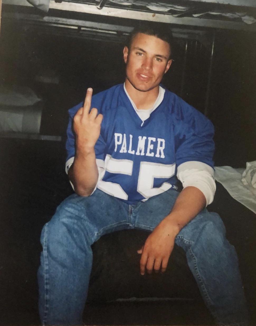 My dad was the epitome of football jock in the late 80's: OldSchoolCool