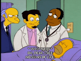 Sick Season 4 GIF by The Simpsons