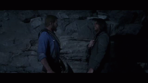 Arthur Morgan John Marston GIF - Arthur Morgan John Marston Arthur Gives  His Hat To John - Discover & Share GIFs