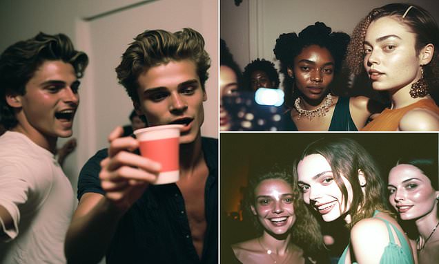 AI-generated photos of 'people' at a party look eerily realistic - until you take a closer