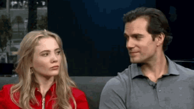 henry-cavill-freya-allen.gif