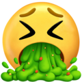 Face Vomiting on Twitter Emoji Stickers 13.1