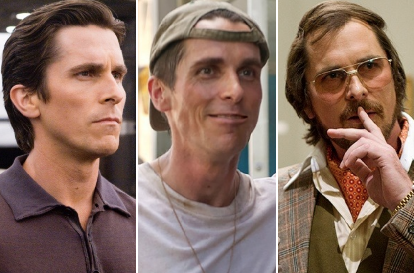 Image result for christian bale thin face