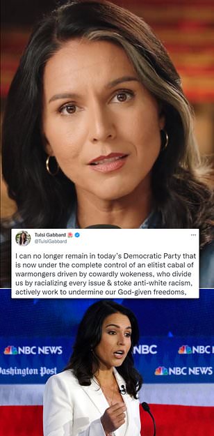 Tulsi Gabbard says she is LEAVING the Democratic Party