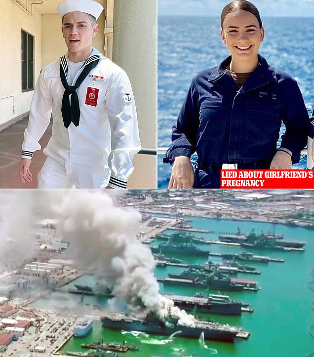 Sailor accused of setting fire to $1.2bn USS Bonhomme Richard that burned for almost five