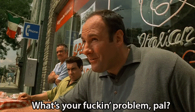 תוצאת תמונה עבור tony soprano gif
