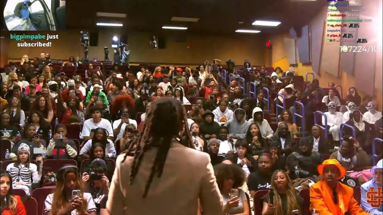 STREAMER UNIVERSITY ORIENTATION & RULES *Kai Cenat Full Stream* - YouTube