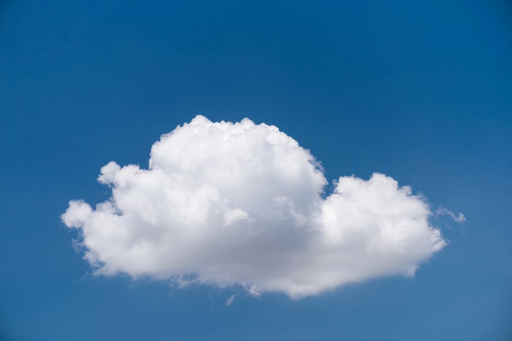 How Much Does a Cloud Weigh?