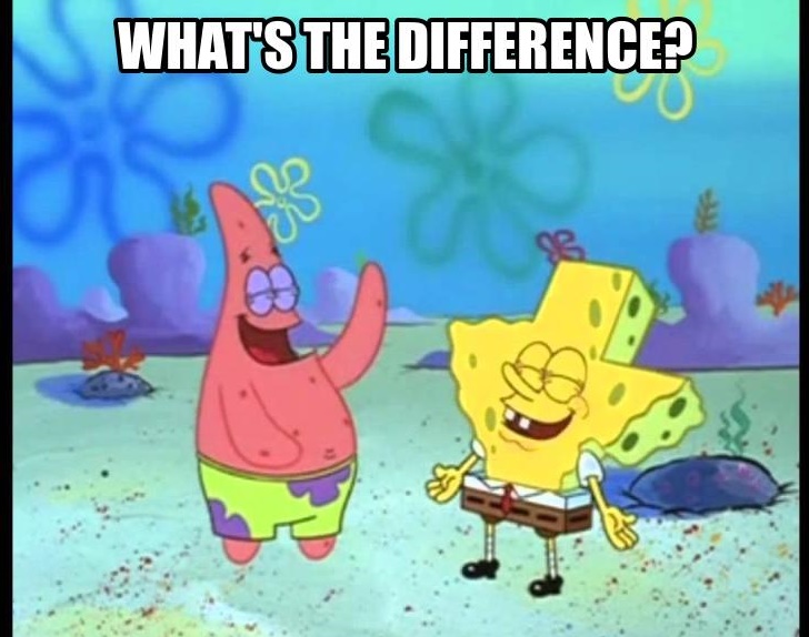 What's the difference ? (patrick star) | SpongeBob SquarePants | Know Your  Meme