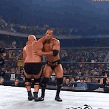The Rock Vs Steve Austin GIFs | Tenor