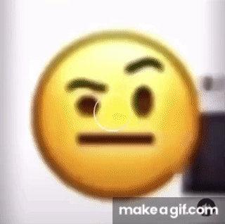 Emoji taking a picture on Make a GIF