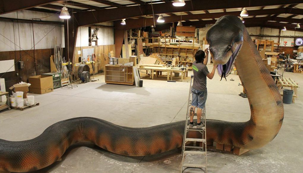 JZG Unveils Titanoboa Replica - the Largest Snake that Ever Lived Blooloop
