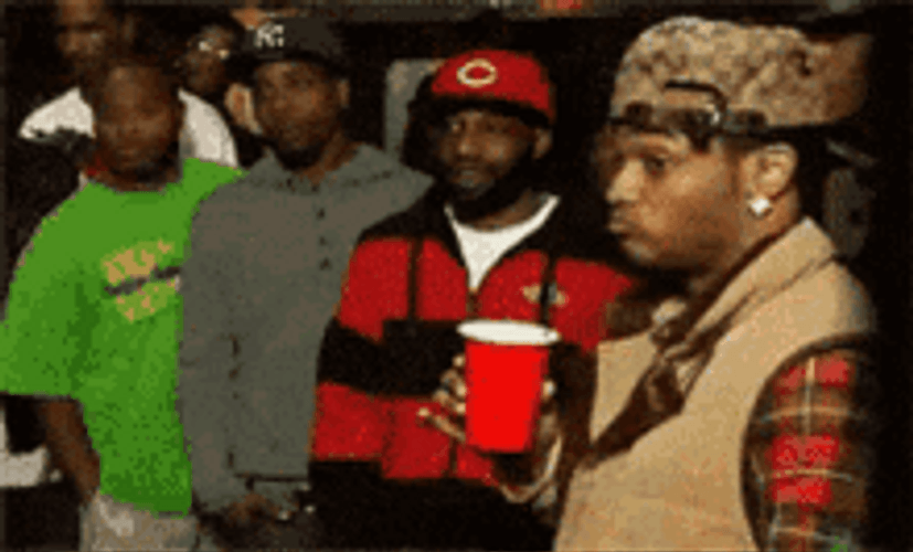 Black Guy Shaking Head Conceited Reaction Meme GIF