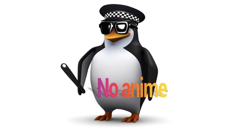 No Anime Penguin