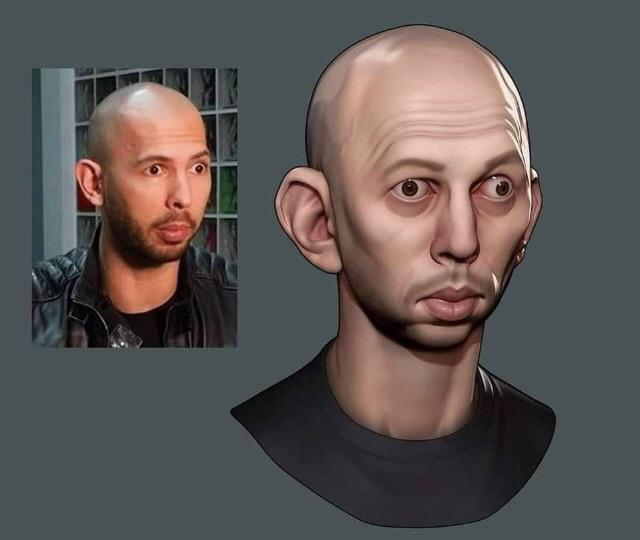 Andrew Tate digital portrait : r/pics