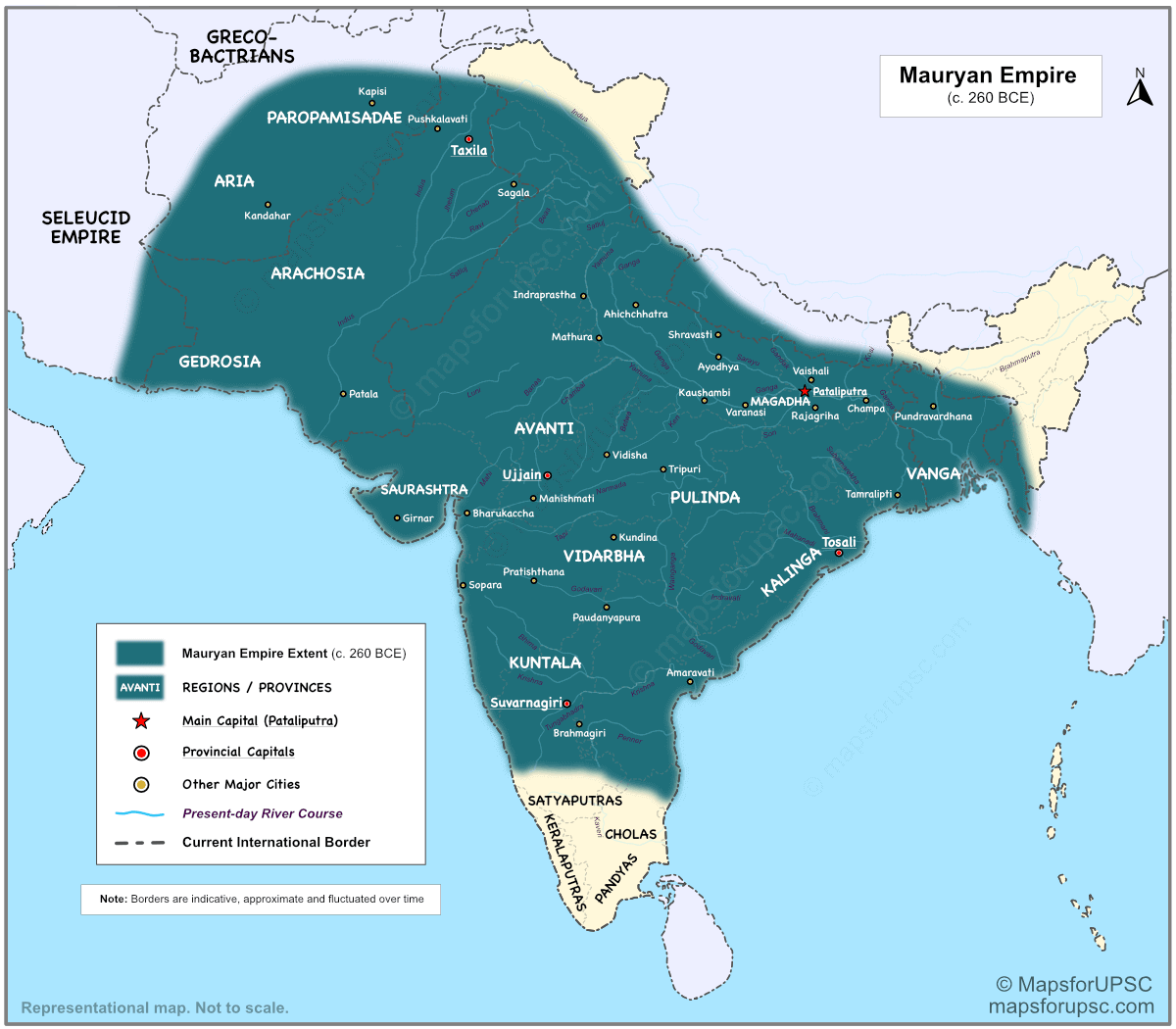 Mauryan Empire: Key Facts with Map, Rulers & Timeline | UPSC