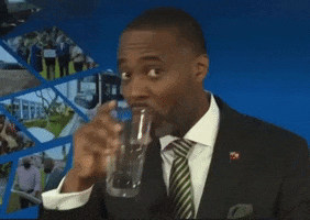 Drink Water Drinking GIF by Bermemes