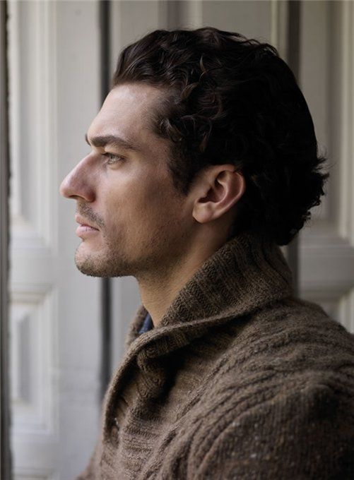 David Gandy | Male profile, Profile photography, Side portrait