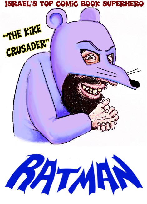 Ratman - The Kike Crusader | Happy Merchant | Know Your Meme