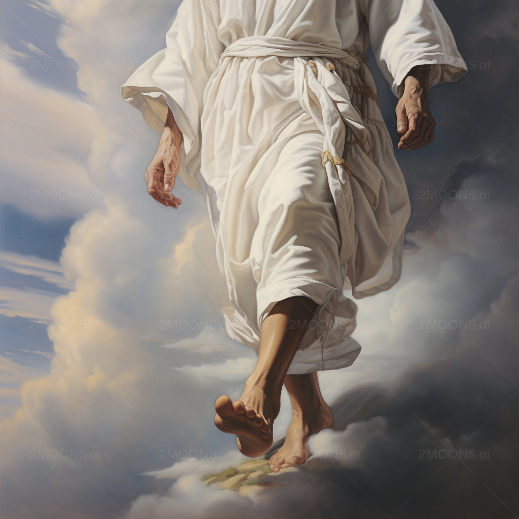 Free Photo Prompt | Ascension of Jesus to Heaven