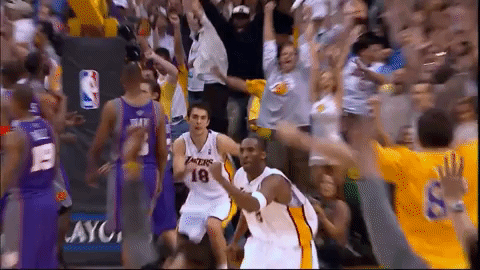 kobe bryant celebration GIF - Find & Share on GIPHY