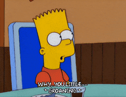 choking homer simpson GIF