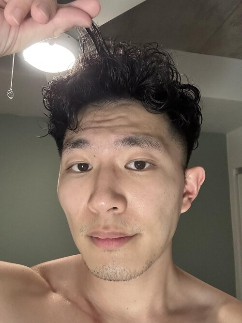 2 months into korean perm getting hard to style little flat v0 n75oe72h3emb1