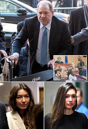 Harvey Weinstein is taken to Rikers Island prison by ambulance strapped to a stretcher in