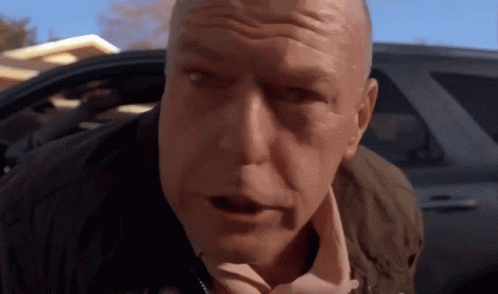 Hank Schrader GIF - Hank Schrader Shock - Discover & Share GIFs