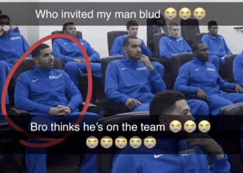 Drake Who Invited Bro Meme - Drake Who invited bro - Discover & Share GIFs