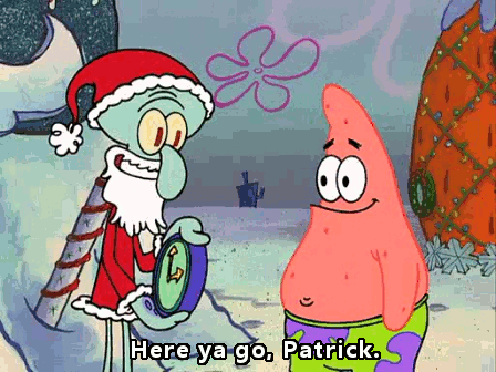 #Spongebob Squarepants from Oh, my aching tentacles.
