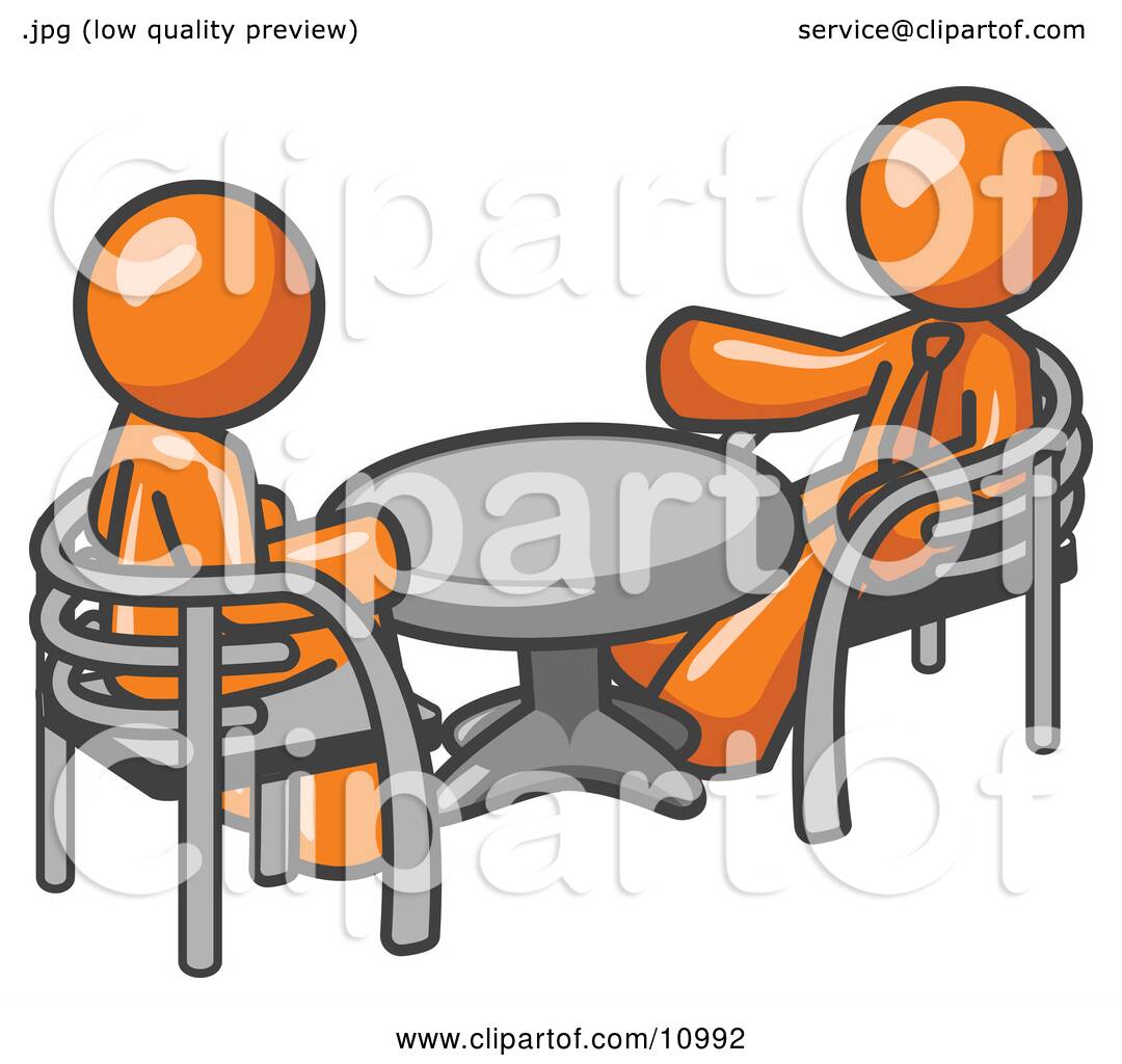 Two-Orange-Business-Men-Sitting-Across-From-Eachother-At-A-Table-During-A-Meeting-Clipart-Illustration-102410992.jpg