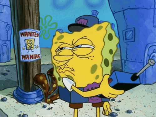 Wanted Maniac Spongebob Maniac Meme - Wanted maniac Spongebob maniac Maniac  - Discover & Share GIFs