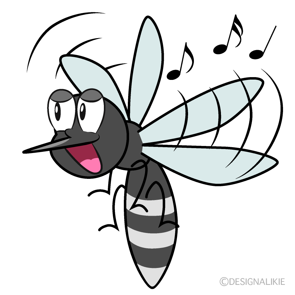 Free Singing Mosquito Cartoon Image｜Charatoon