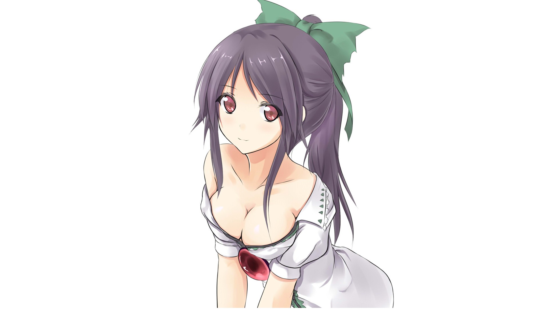 illustration-anime-anime-girls-looking-at-viewer-Touhou-cartoon-black-hair-cleavage-hair-mouth-ecchi-Reiuji-Utsuho-mangaka-321627.jpg