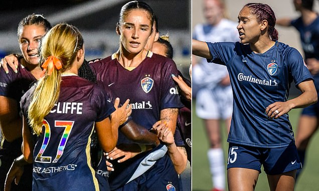 Jaelene Daniels misses North Carolina Courage's game after REFUSING to wear a Pride jersey